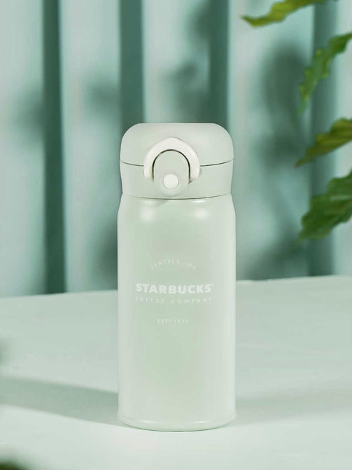 Starbucks China - Fairy Mint - 8. Thermos Logo Stainless Steel Bottle 350ml
