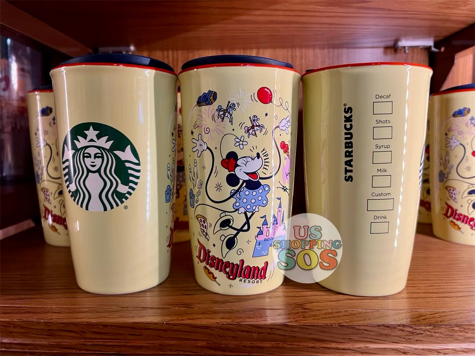 DLR - Starbucks ToGo Ceramic Tumbler - Vintage Minnie Disneyland —  USShoppingSOS