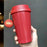 Starbucks China - New Year 2020 Classic Red - 13oz Red Stainless Steel ToGo Cup with Strawberry Charm