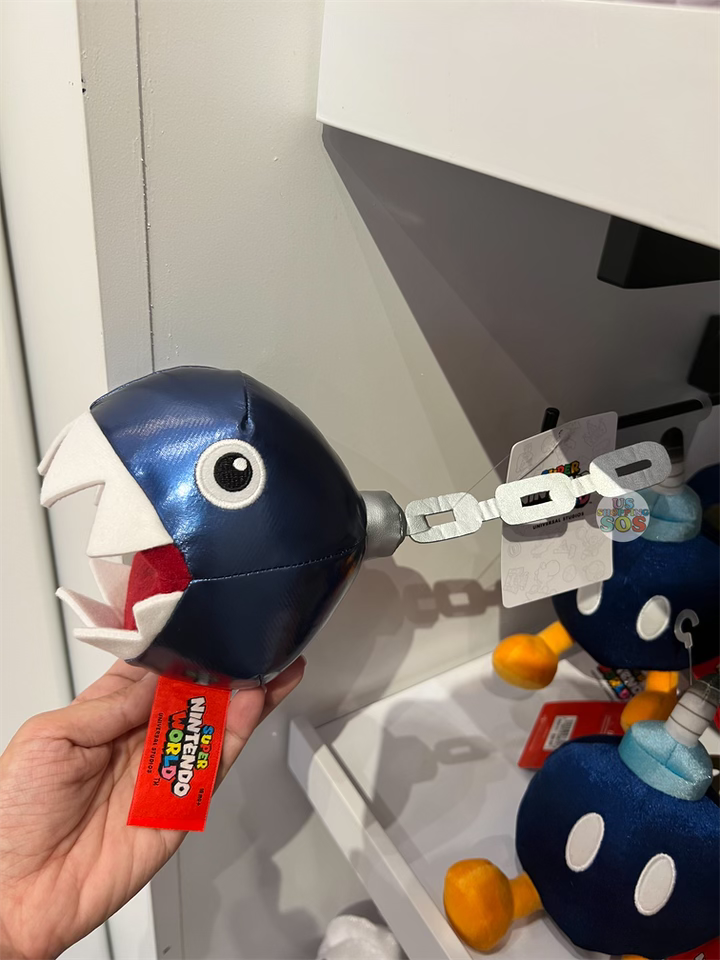 Universal Studios - Super Nintendo World - Chain Chomps Plush Toy (Siz ...