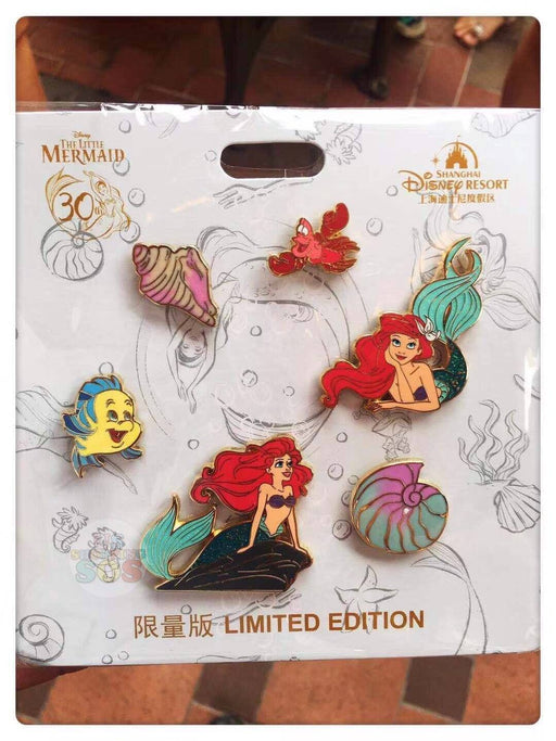 SHDL - Limited Edition of 500 Pins Set x The Little Mermaid 30 Anniversary