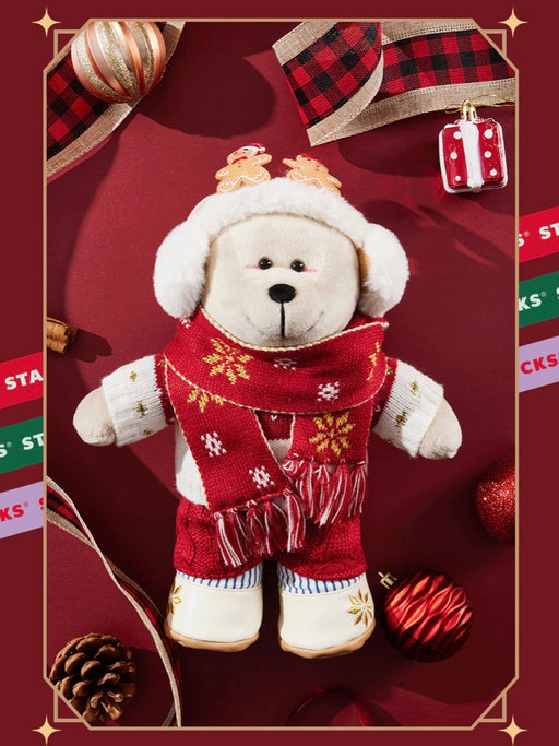 Starbucks China - Christmas 2021 - 49. Christmas Bearista Plush Toy