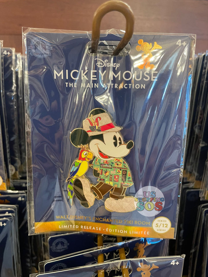 DLR/WDW - Walt Disney World 50 - Mickey Mouse The Main Attraction - Series 5 of 12 (Enchanted Tiki Room) - Pin