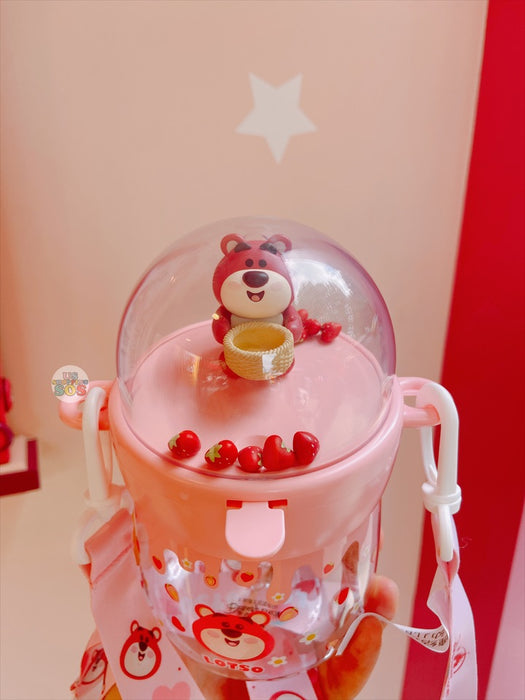 SHDL - Lotso Souvenior Bottle with Straw & Straw