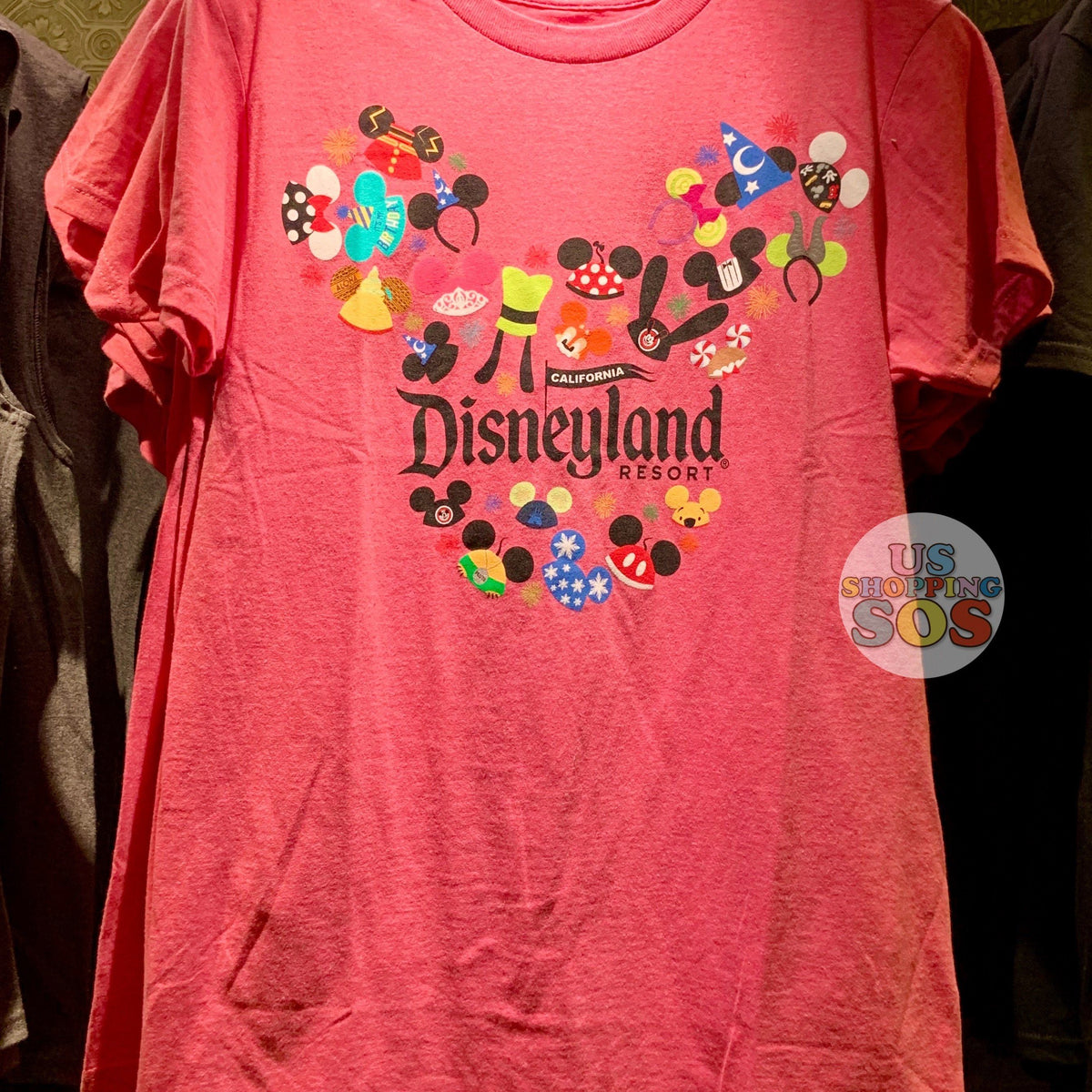DLR - Graphic T-shirt - Mickey & Friends Ear Hat “Disneyland