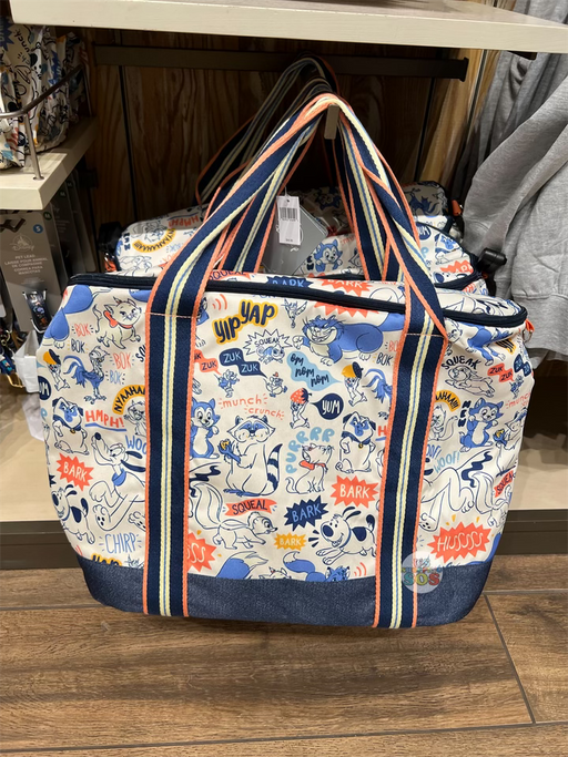 DLR - Disney Sidekick - All-Over-Print Large Tote Bag