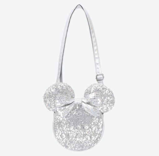 TDR - Minnie Mouse Sequin Shoulder Bag (Color: Silver)