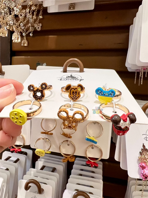 DLR - Disney Parks Jewelry - Disney Snacks Ring Set