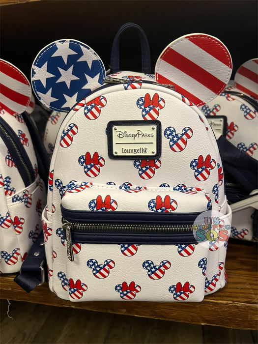 DLR - USA Land that I Love - Loungefly Minnie Americana Backpack