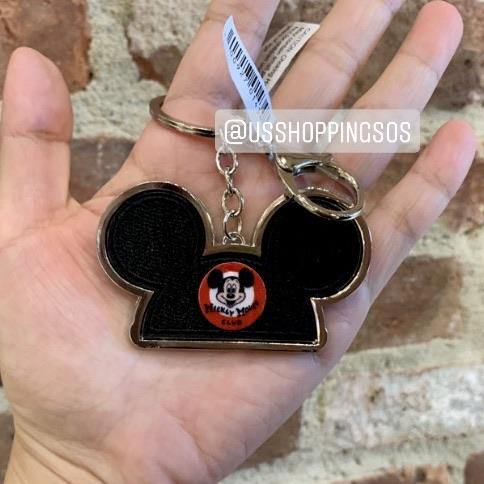 DLR - Metal Keychain - Embroidered Mickey Ear Hat