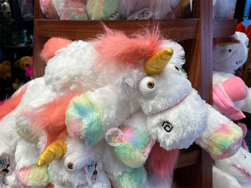 Universal Studios - Despicable Me Minions - Fluffy Unicorn Rainbow Hoof Plush Toy