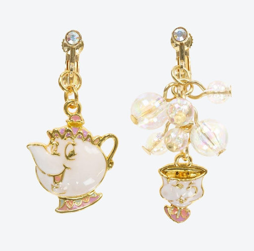 TDR - Beauty and the Beast Magical Story Collection - Chip On Earrings x Mrs. Potts & Chip