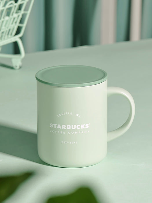 Starbucks China - Fairy Mint - 7. Thermos Logo Stainless Steel Cup 320ml