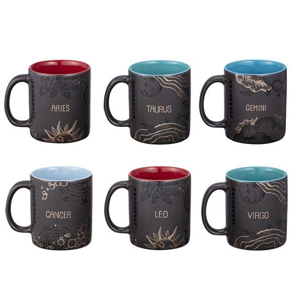 Starbucks Taiwan - 12 Constellation Demi Mug Gift Box Series