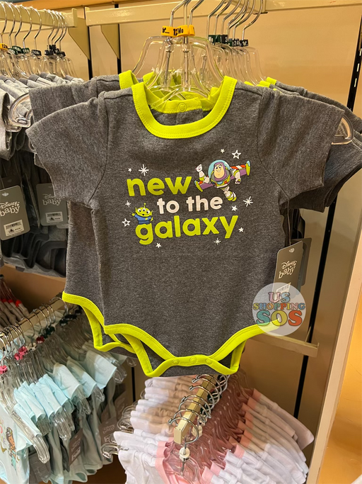 DLR - Baby Onesie (Infant & Toddler) - Buzz Lightyear & Alien “New to the Galaxy”