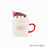 Starbucks China - Sweet Valentines 2023 - 3. Cupcake Ceramic Mug with Lid 330ml