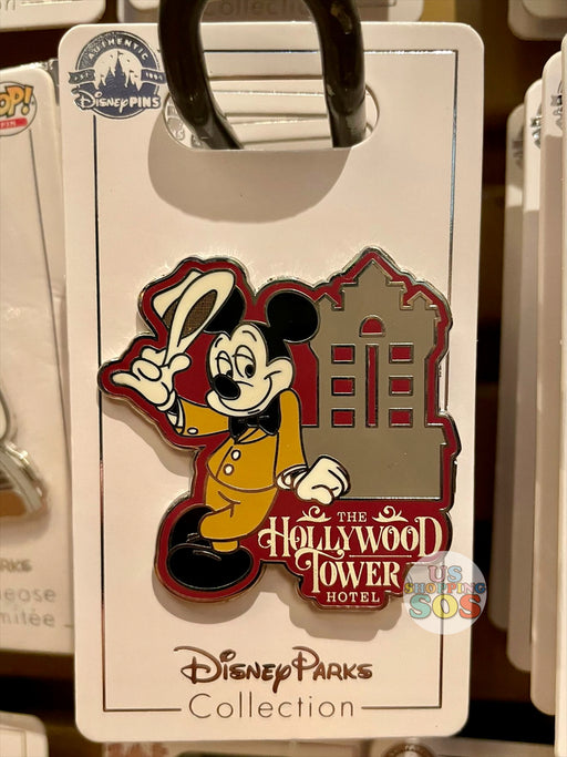 WDW - The Hollywood Tower Hotel Pin - Mickey Mouse