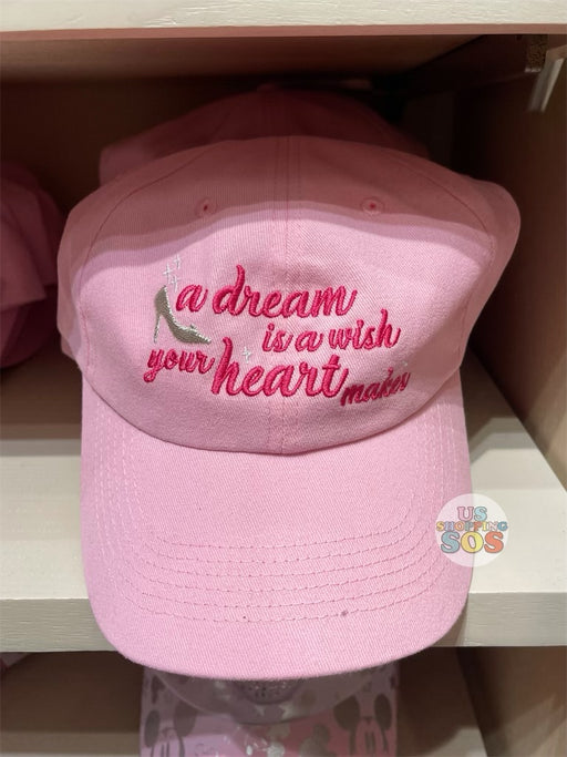 DLR - Cinderella “A Dream is a Wish Your Heart Makes” Baseball Cap (Adult)