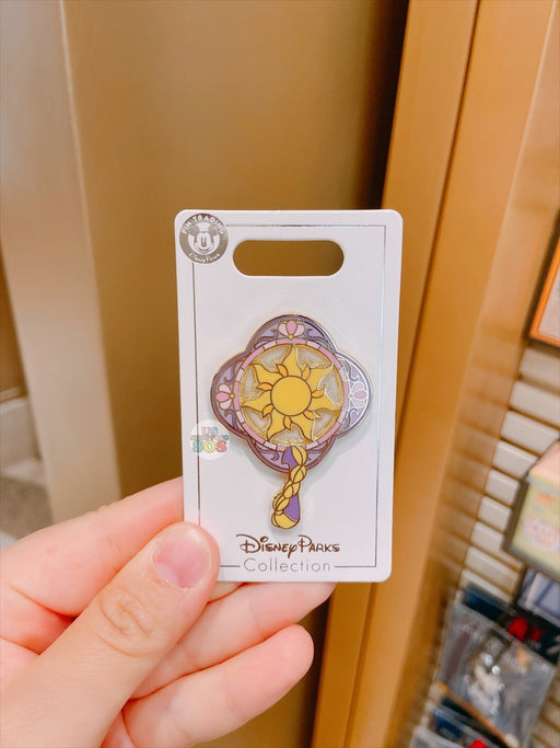 SHDL - Tangled Rapunzel "Hand Fan" Shaped Pin