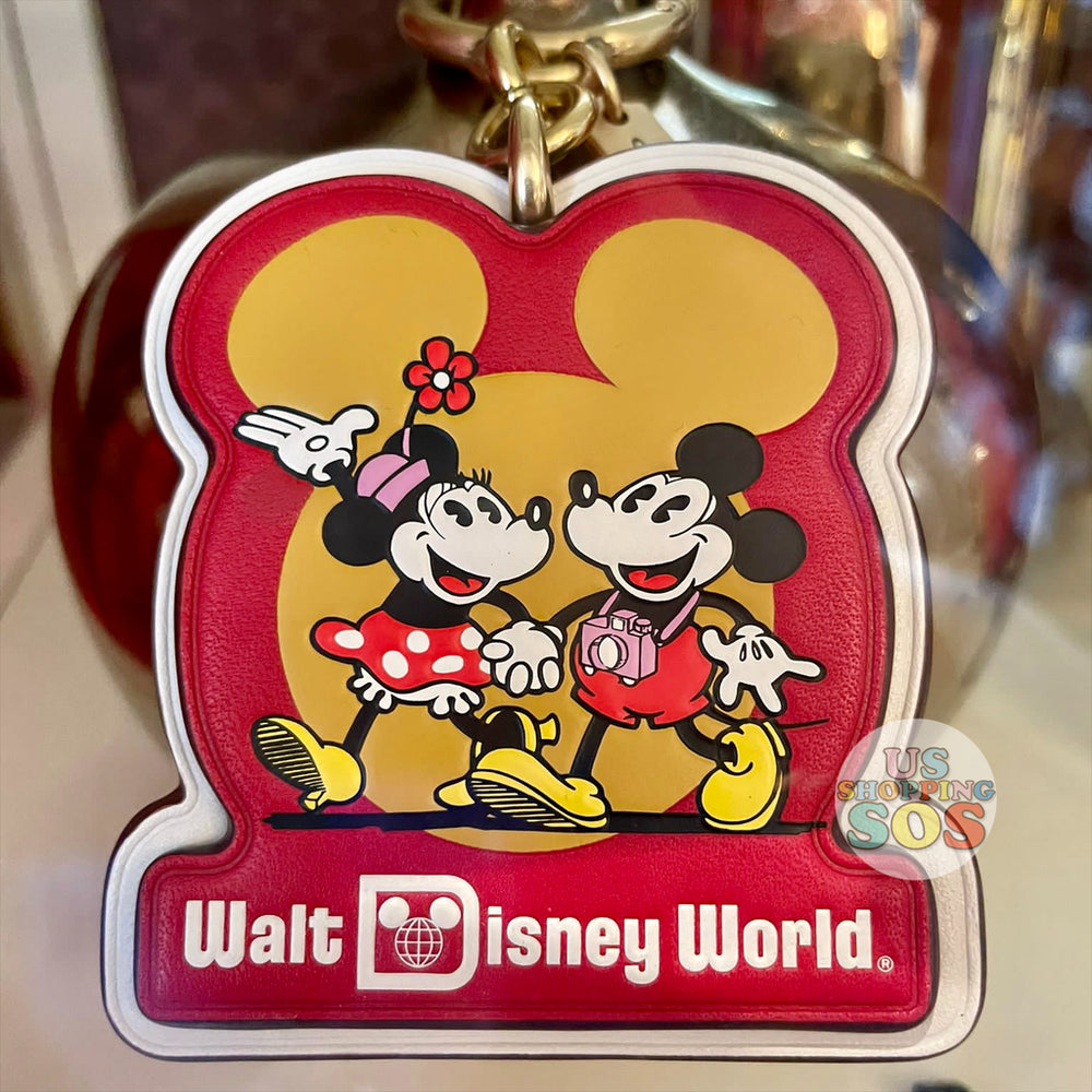 2022 shopdisney Mickey Mouse Leather Key Chain Figure by COACH 