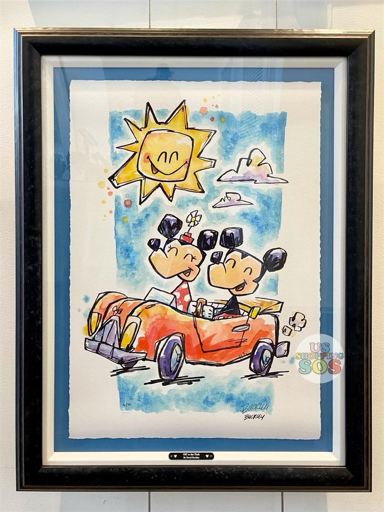 DLR - Disney Art - Off to the Park by David Buckley