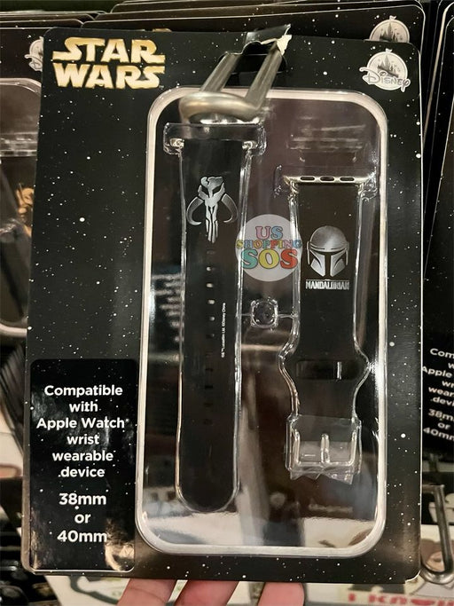 DLR - D-Tech Apple Watch Band - Star Wars The Mandalorian  (Black)