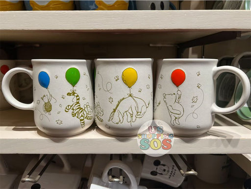 DLR - Disney Home - Classic Pooh & Friends Color Balloons Mug