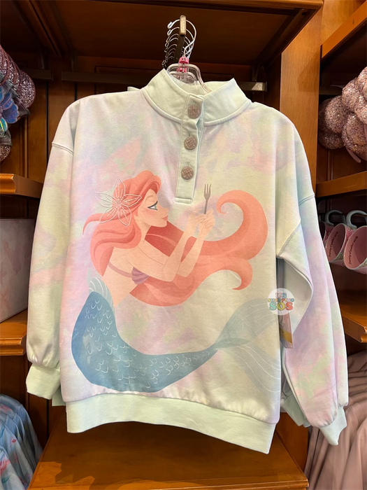 DLR/WDW - The Little Mermaid Ariel Watercolor Pullover (Adult)