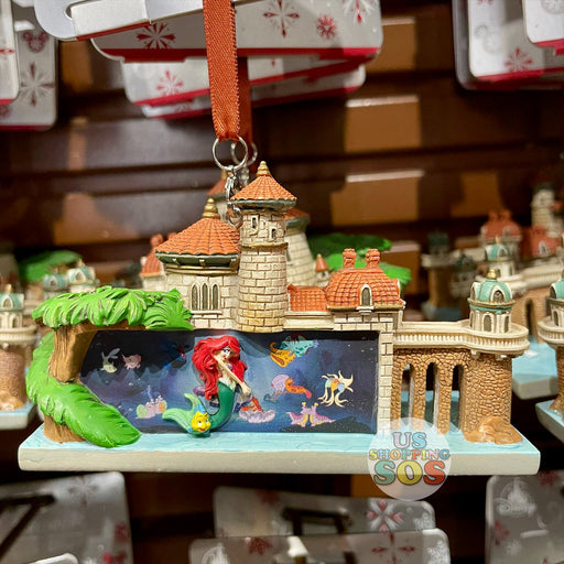 DLR/WDW - Attraction Hand Printed Ornament - The Little Mermaid: Ariel's Undersea Adventure