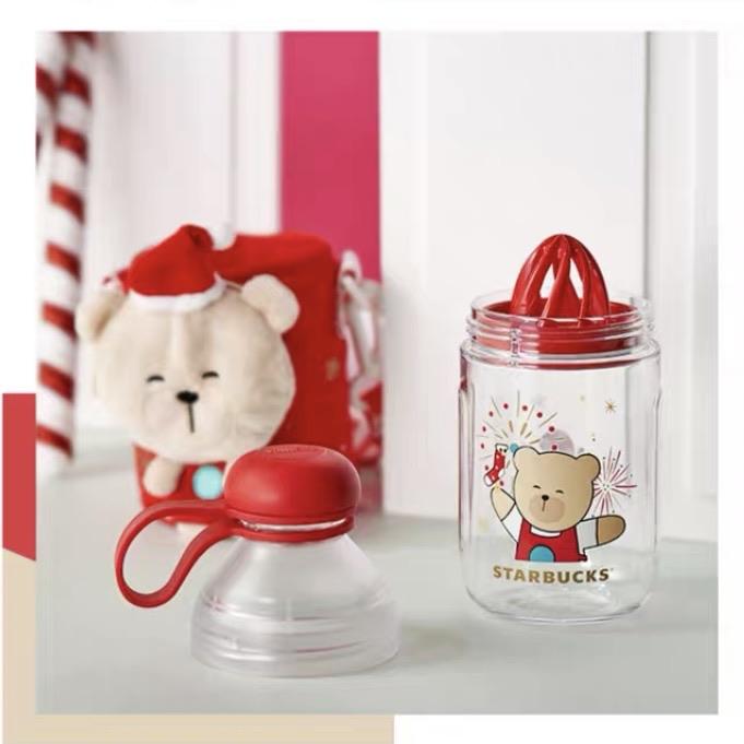 Starbucks China - Christmas Time 2020 Cuteness Overload - Thermos Bearista To-Go Bottle 430ml