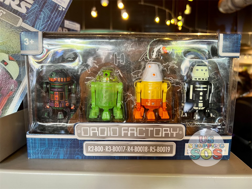 DLR - Star Wars Droid Factory Figure - R2-B00, R3-B0017, R4-B0018, R5-B0019
