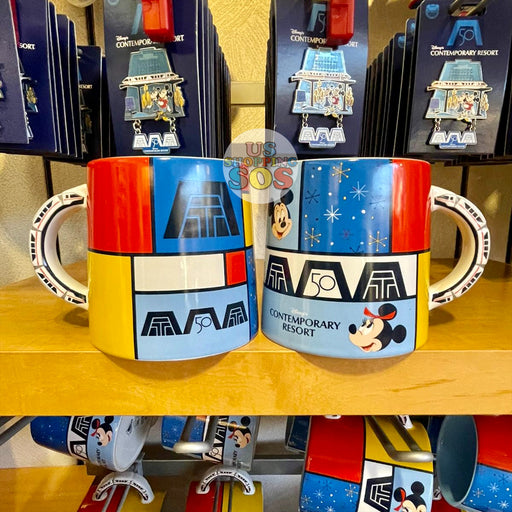 WDW - Disney’s Contemporary Resort Mickey & Minnie Monorail Mug