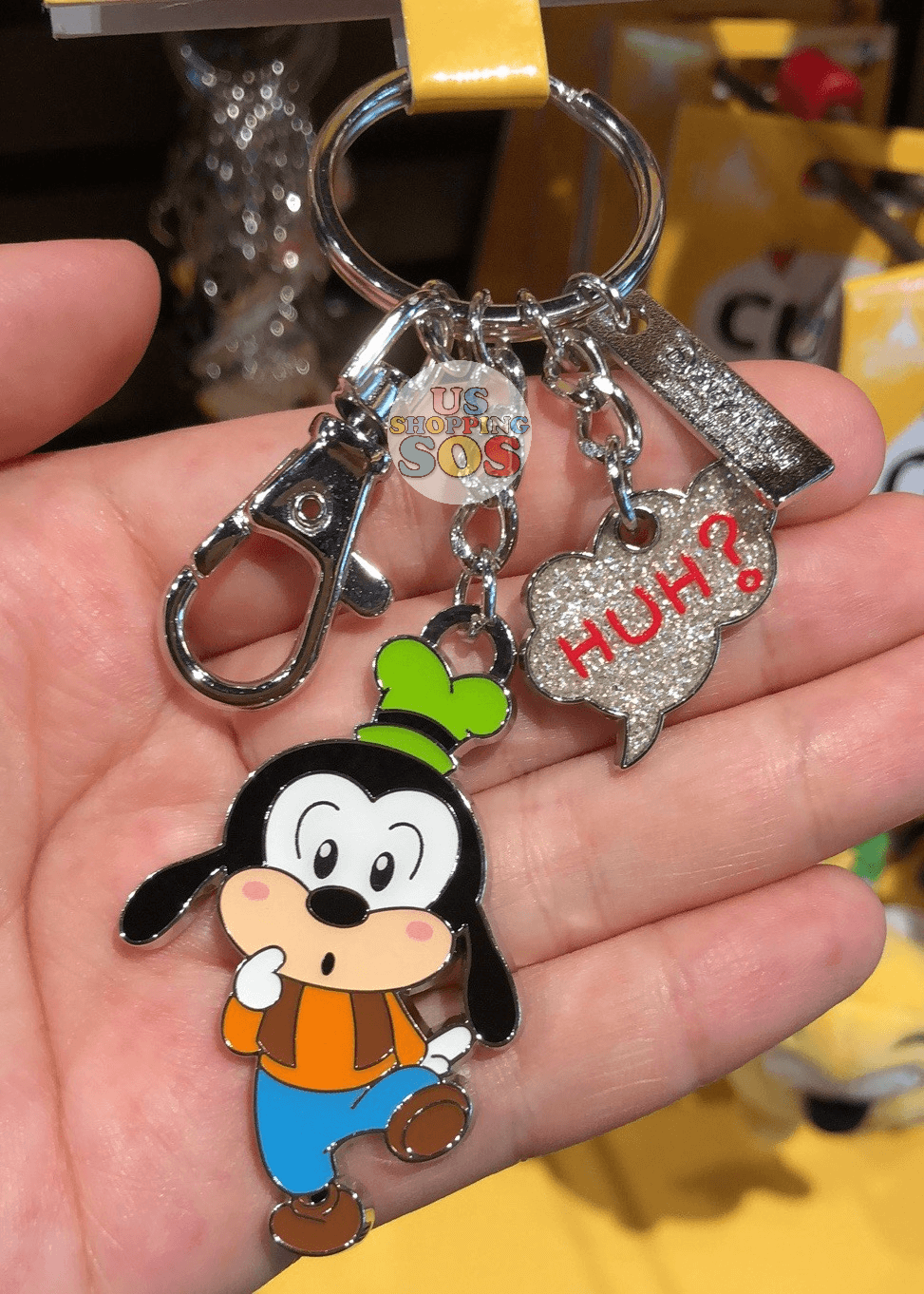 Disney Anime Mickey Mouse Keychain Kawaii Minnie Bag Pendant Charm