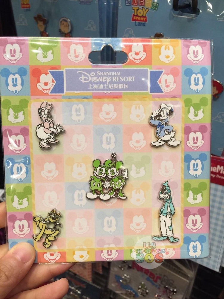 SHDL - Pins Set x Mickey & Friends (Colorful)