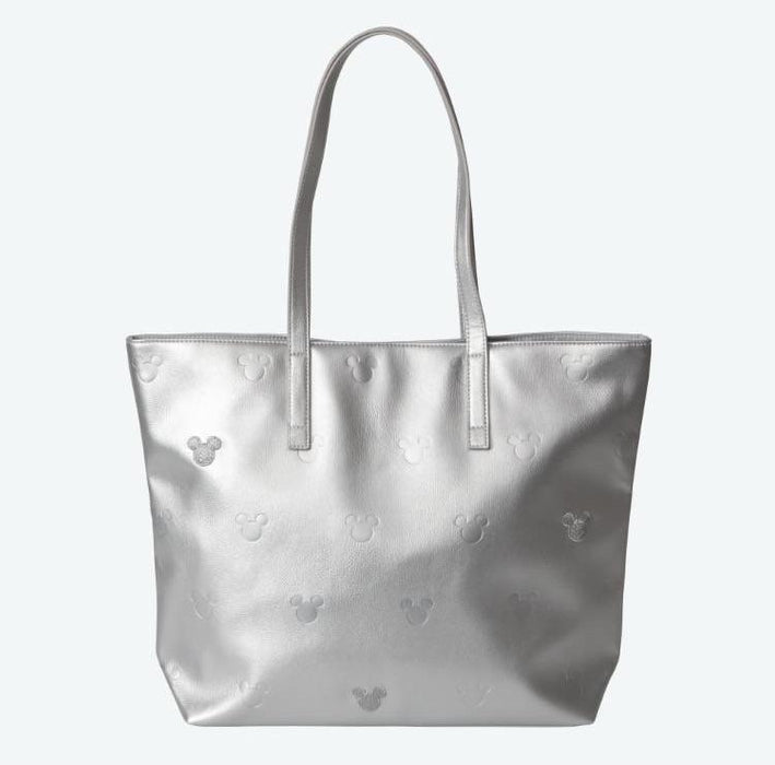 TDR - Tote Bag x Multiple Mickey Mouse Heads (Silver)