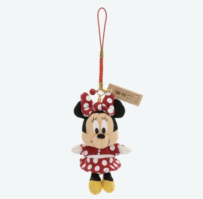 TDR - Japan Style Plush Keychain - Minnie Mouse