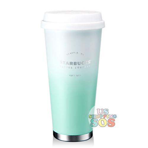 Starbucks China - Macaroon - Stainless Steel To-Go Tumbler Ombré Mint 500ml