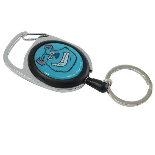 Japan Disney Collaboration - RT Monsters Inc. Mike & Sulley Retractable Key Chain
