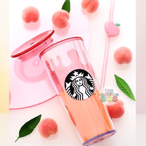 Cute Strawberry And Peach Glass Cup PN3463