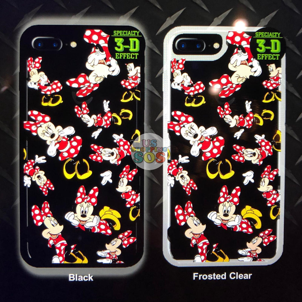 DLR - Custom Made Phone Case - All-Over-Print Minnie (3-D Effect)
