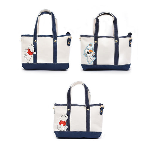 Taiwan Disney Collaboration -  Winnie the Pooh/ Olaf 2-Way Canvas Crossbody Bag (2 Styles)