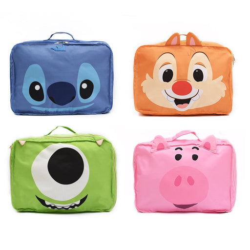Taiwan Disney Collaboration - Disney Characters Big Face Travel Storage Bag - Big (4 Styles)