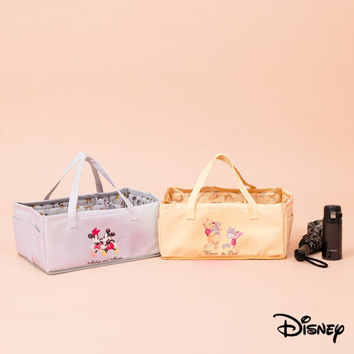 Taiwan Disney Collaboration - Mickey/Winnie the Pooh Leather Divider Tote Bag (2 Styles)
