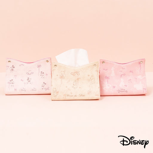 Taiwan Disney Collaboration - Disney Characters Tissue Box Leather Case (3 Styles)
