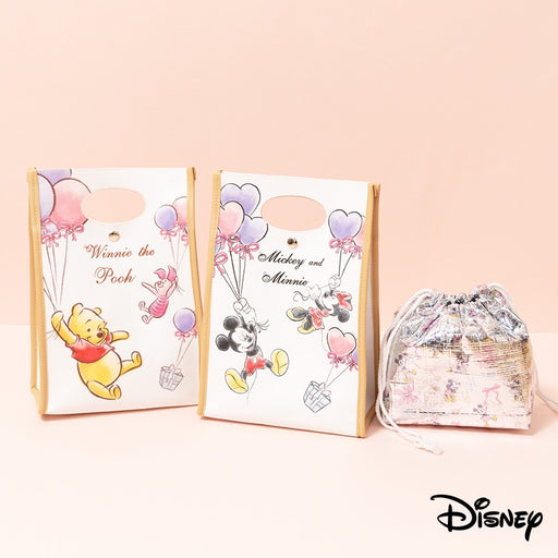 Taiwan Disney Collaboration - Mickey & Minnie / Pooh & Piglet Insulation Lunch Bag (2 Styles)