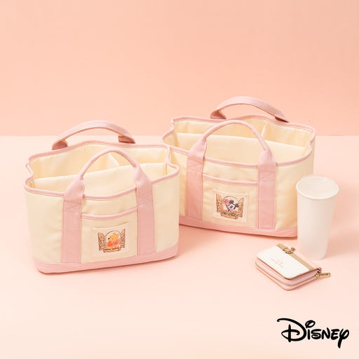 Taiwan Disney Collaboration - Mickey/Winnie the Pooh Canvas Divider Tote Bag (2 Styles)
