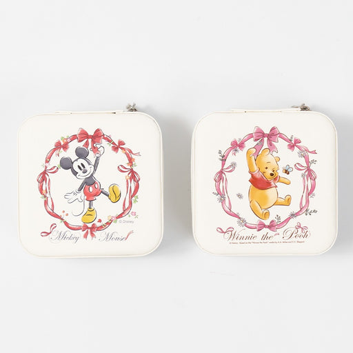 Taiwan Disney Collaboration - Mickey/Winnie the Pooh Jewelry Storage Zipper Box (2 Styles))