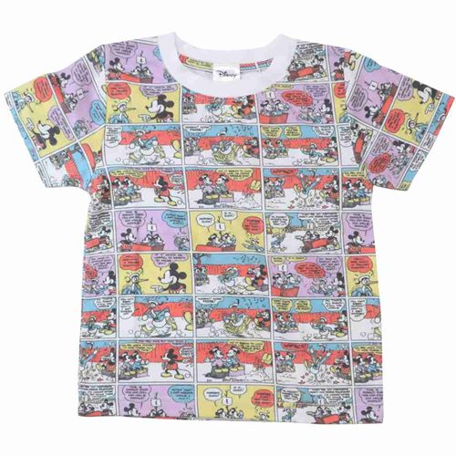 JP x RT  - Mickey Mouse & Friends All Over Printed Cool T Shirt for Kids