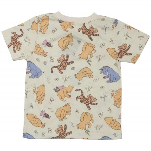 JP x RT  - Classic Winnie the Pooh & Friends All Over Printed Cool T Shirt for Kids