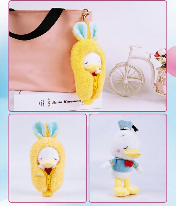 China Disney Collaboration - 52TOYS Random Secret Figure Box x Disney Character in Sleeping Bag Plush Toy